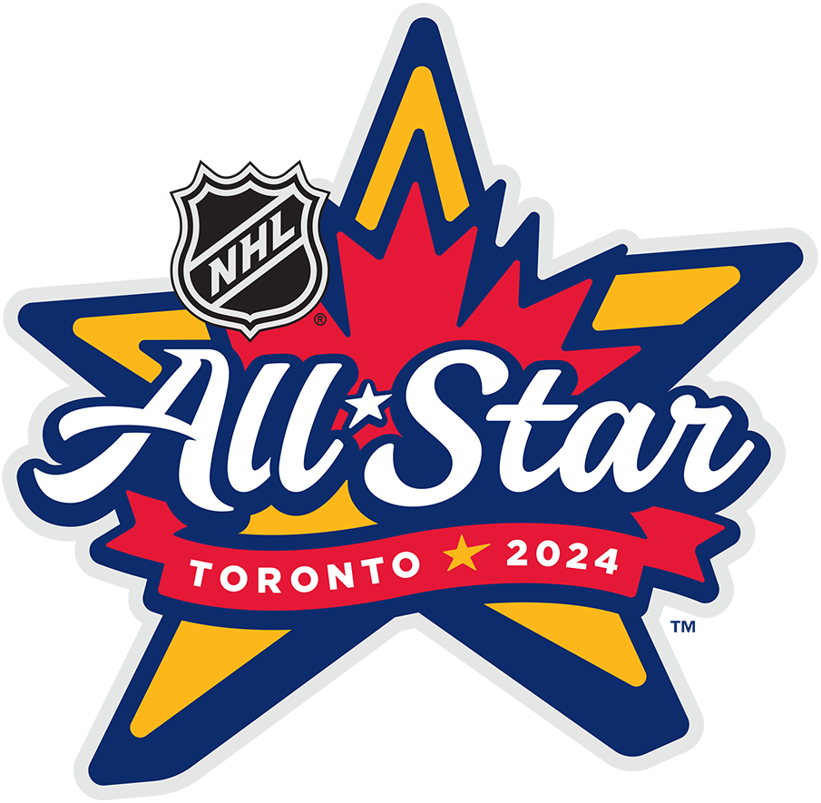NHL All-Star Game 2024 Primary Logo iron on heat transfer...